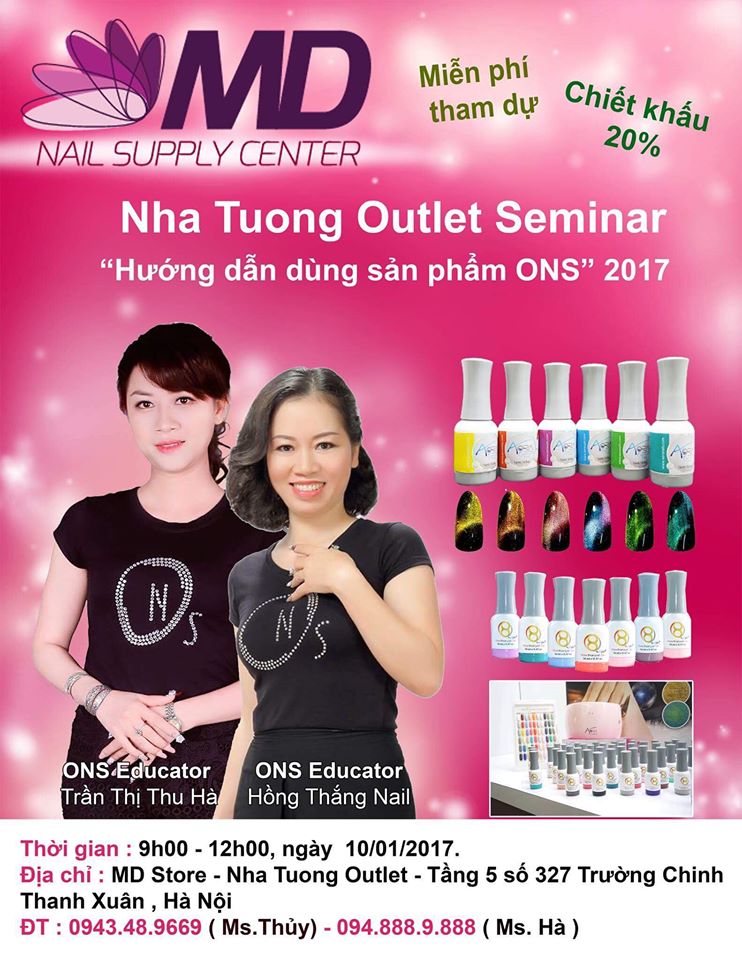 Seminar Nhã Tường Oulet hướng dẫn sử dụng sản phẩm ONS