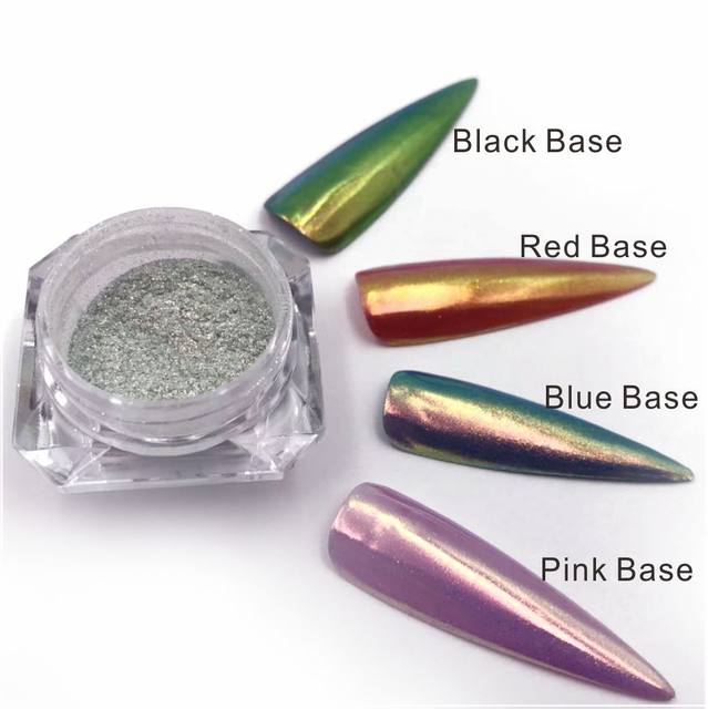 Màu nền khác nhau sẽ tạo hiệu ứng khác 