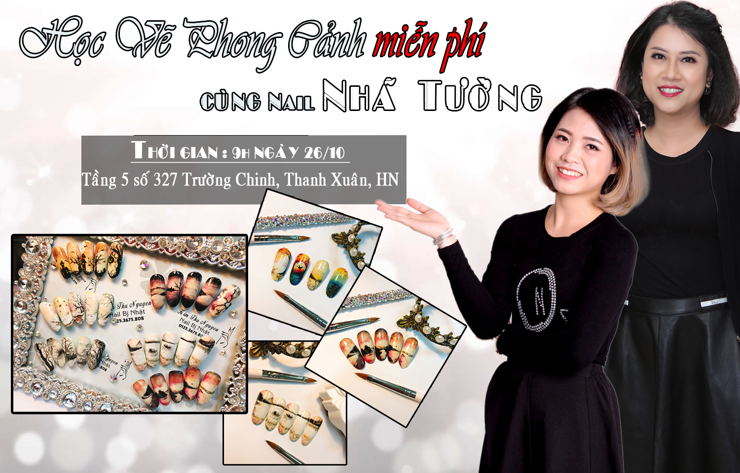 Lớp học vẽ phong cảnh miễn phí ngày 26 tháng 10