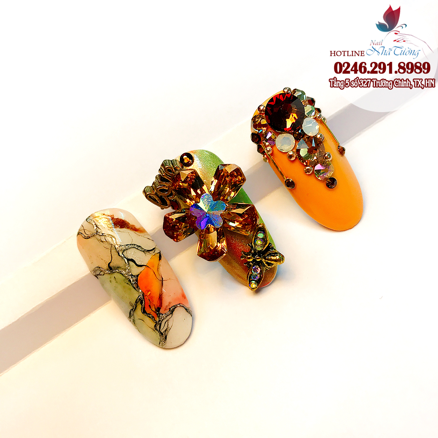 [ Clip ] Hướng dẫn tạo vân đá bài 2