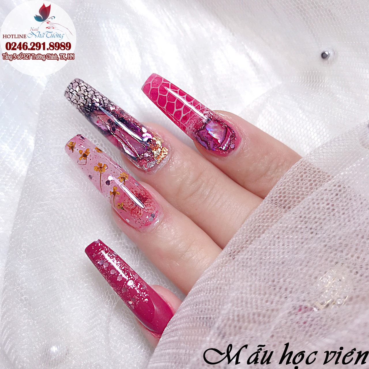 Khóa học nail đắp bột chuyên nghiệp