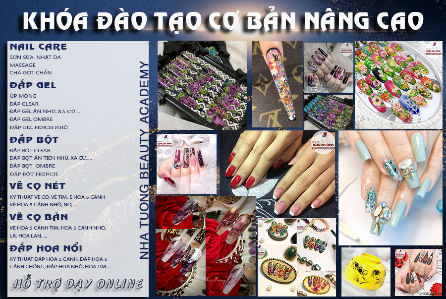 Khóa đào tạo nail cơ bản nâng cao