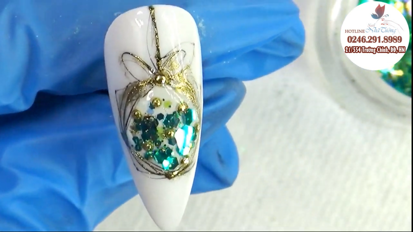 Trang trí móng bằng gel nhện bài 2